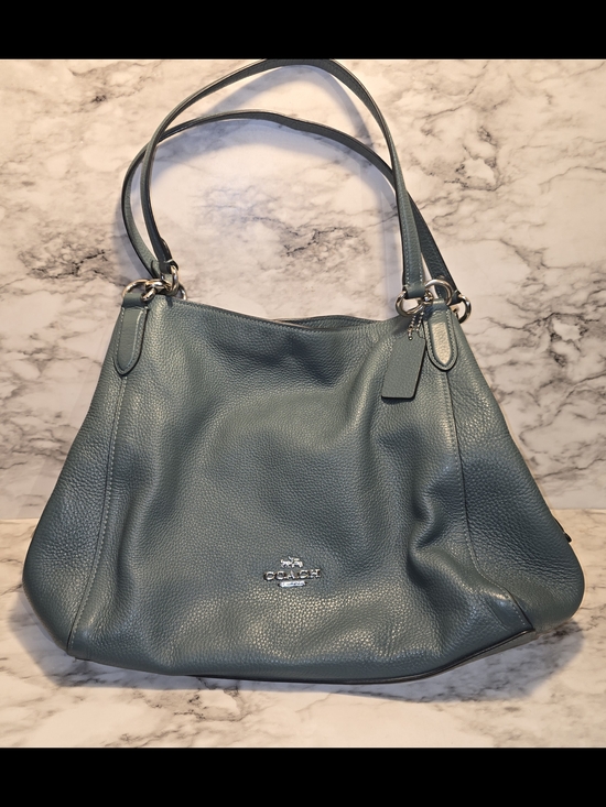 Coach Handbags - Coach Hallie shoulder bag Dark Green